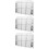 3Pcs Silver Roof Gutter Strainer Stainless Steel Drain Filter Cover 6