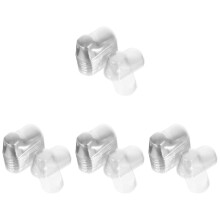 200Pièces Moulages Pieds Bébé PVC Transparent Supports Chaussures Bébé