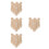 24Pcs Wooden Blind Cord Pull Knobs Khaki Vase Design Easy Install 7