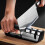 Kitchen Cutter Sharpener 3-Stage Handheld Cutter Sharpener Professional Accessories for Chefs and Beginners Kitchen Tool outgoing 4