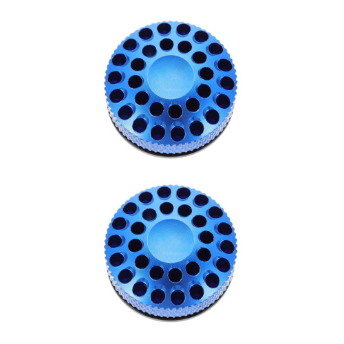 2Pièces Cache Fourche Aluminium Compact Durable Protection