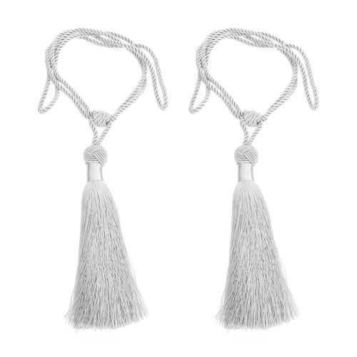 4Pièces Liens De Rideaux Pompons Pour Fixation Décor 1