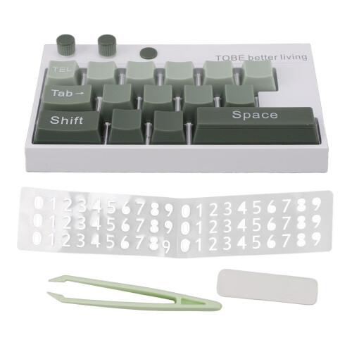 Green Mechanical Keyboard Ornament 62g Luminous 1