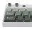 Green Mechanical Keyboard Ornament 62g Luminous 8