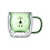 Copo de vidro Bear Cup com tampa e canudo de 240ml 3