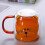 Copo de vidro Bear Cup com tampa e canudo de 240ml 8
