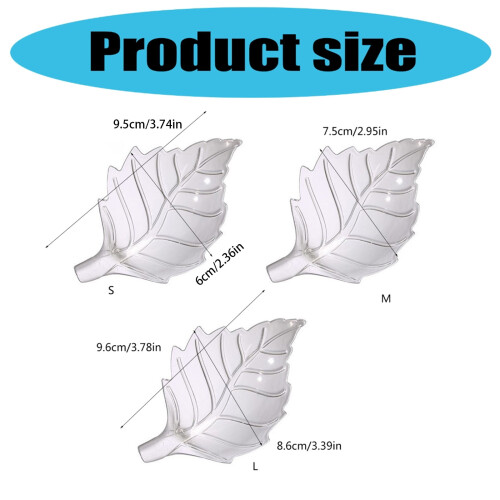 Acrylic Aquarium Feeding Bowl Clear Small1pc 2