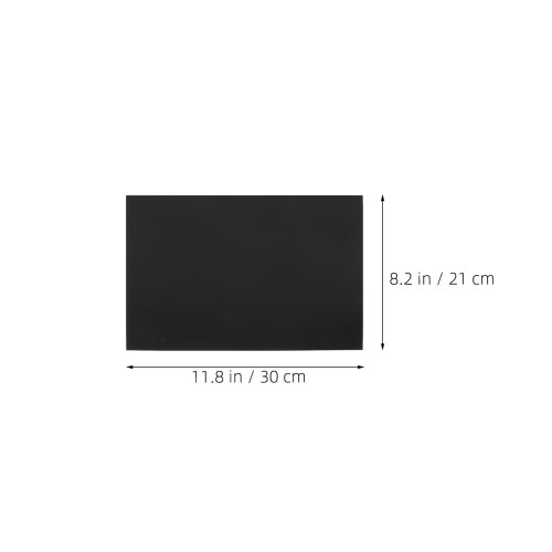 4Pièces Aluminium Noires Pour DIY Gravure Détaillée 1