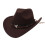 Καπέλο Western Cowboy με εκτύπωση αγελάδας, στυλ Jazz Bowler, συμβατό με καπέλα και μπότες 2