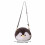 Τσάντα ώμου Penguin Crossbody με βελούδινο πορτοφόλι ώμου, μικρή τσάντα χειρός με 3