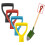 1PC Random Color Universal D-Grip Shovel Handle Replacement, Compatible with Garden Rake & Digging Tools, 18cm Camo 2