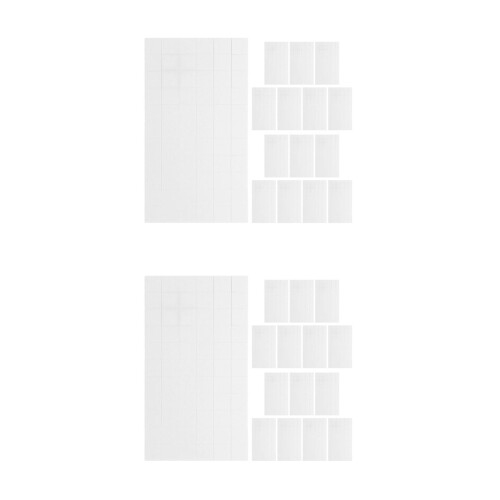 30Sheets White Foam Adhesive Squares Strong 3D Mounting for DIY Crafts