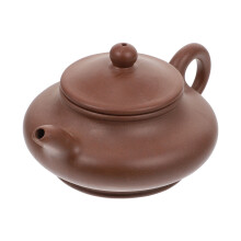 1Pc Brown Purple Clay Tea Kettle Elegant Multipurpose Teapot for Home