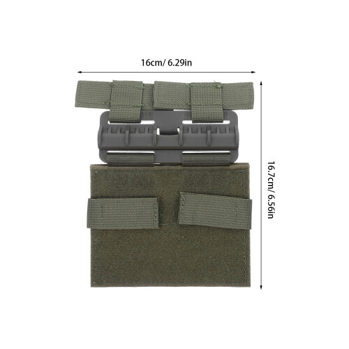 Chat Tactique Réglable Vert Olive En Nylon Confortable 1