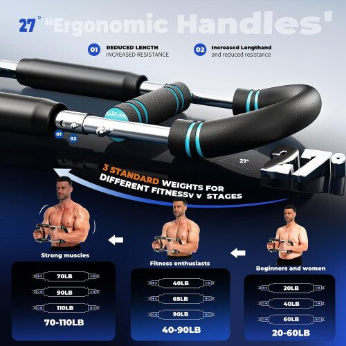 Twister Arm Trainer Adjustable Chest Workout Equipment 1