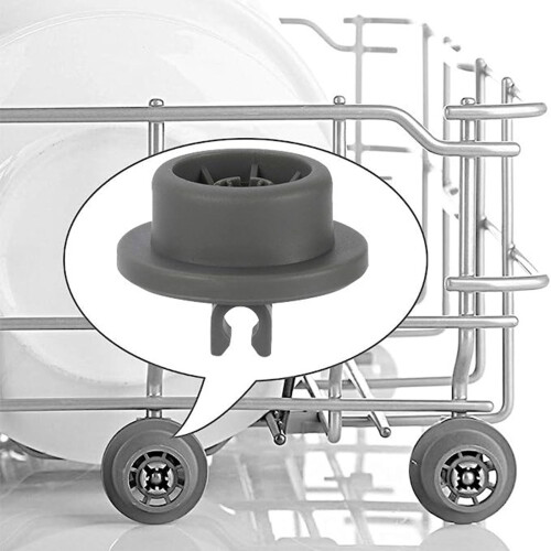 Convenient Replacement Wheel Dishwasher Rollers Plastic Texture Dishwasher Wheels Suitable for Various Dishwasher Models 1