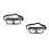 2Pièces Lunettes Pour Animaux Accessoires Amusants Durable 8