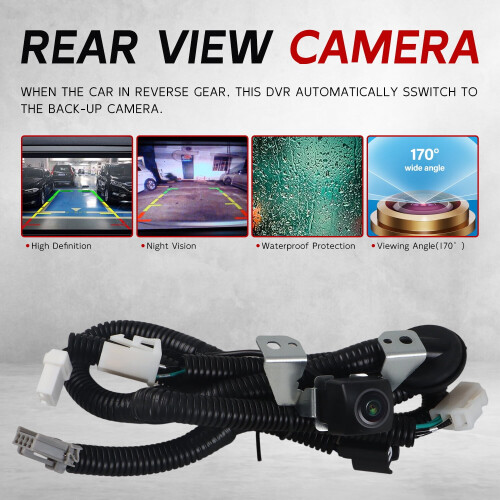 1 caméra de recul compatible avec Honda Pilot 3.5L V6 (2009-2015) 1