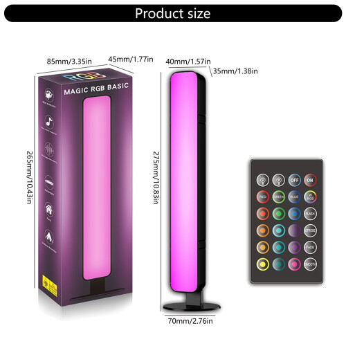 Λωρίδες LED με USB για μουσική και φωτισμό, για gaming και διακόσμηση στούντιο, 2
