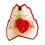 1Pack Red 3D Up Model Greeting Card for Baptism 6