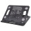 Adjustable Computer Stand Foldable Laptop Bracket Ergonomic for Desk Computer Stand with 360 Degree Rotating Base 5