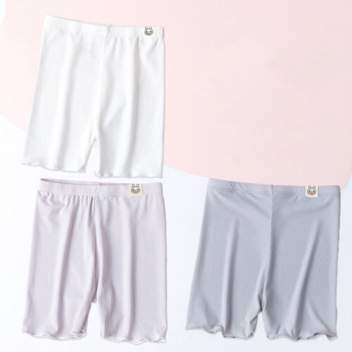 AWZXDE Girls3Pack Σορτς από ανάμεικτο ύφασμα για κορίτσια, άνετα εσώρουχα με φιόγκο και 1