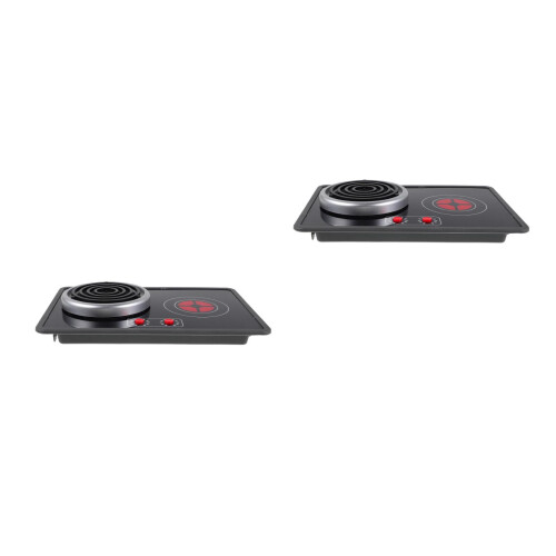 2Sets Durable Plastic Kids Kitchen Toy Accessories Pretend Play Stove