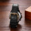 Men's Automatic Watch Skeleton Dial Roman Numerals Leather 5