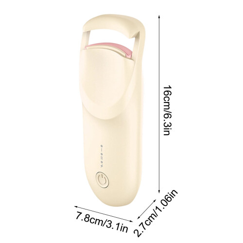 Elektrische verwarmde wimperkruller, oplaadbaar via USB. 2