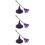 3Sets Heksenhoed Voor Dames En Met Halloween Set 1