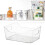Large Deep Plastic Storage Boxes – Stackable, Secure-Lid Organizers for Bathroom, Makeup & Closet – Compatible with Home Organization 7
