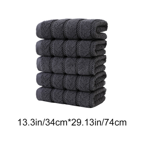 Hand Towels Bathroom Set 5-Piece Soft Absorbent 2