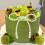 Pearl Bowknot Cake Ornament White 12 pcs 4