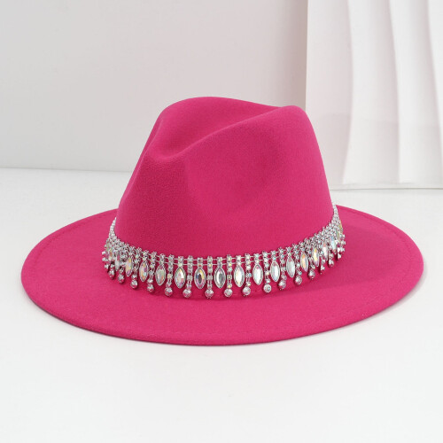 Καπέλο Western Cowboy με Καρδιά από Στρας – Unisex Πάρτι 1