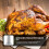 Beer Can Chicken Stand Roaster with Drip Collection 1 Pack 3