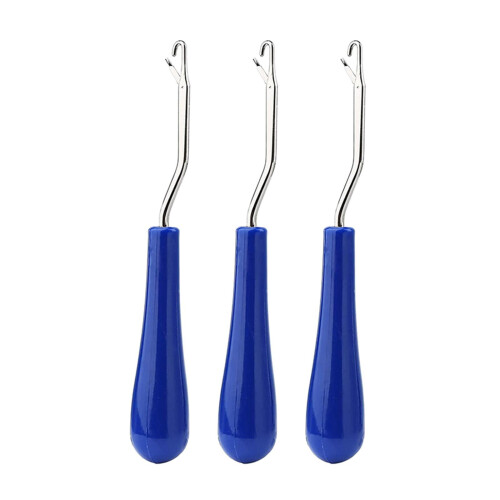 Knitting Tool for Rug Making Crochet Hook Sewing Knitting Handle Bent Latch Hook 1