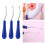 Knitting Tool for Rug Making Crochet Hook Sewing Knitting Handle Bent Latch Hook 8