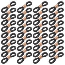 200St Silicone Kippenbeen Corrector Zwart Verstelbaar Voor Kuikenzorg