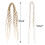 Dreadlocks Extensions 24 Inch Synthetic Curly 5 Strands 3