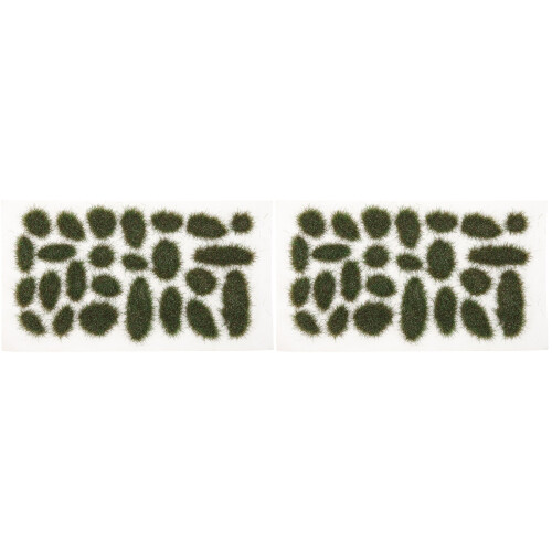2Boxes Resin Grass Tuft Model for Miniature Bases and Diorama Craft 2