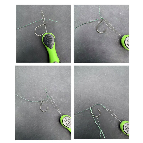 Fishing Hook Threader Tying Equipment Needle Threader Wire Pulling Hook Bobbin Threader Fishing Hook Tying Tool 1