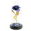 Sparkling Gold Foil Rose Lampshade Figurine 1 pc 2