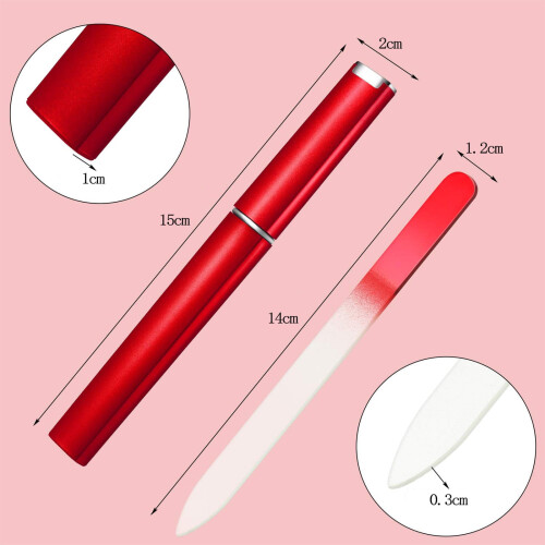 ACDANC3 τεμάχια γυάλινη λίμα νυχιών, ανώτερες γυάλινες λίμες νυχιών για φυσικά 2