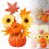 Rustic Fall Table Centerpiece – Resin Pumpkin & Maple 5