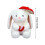 Peluche lapin avec parapluie, 35 cm 2