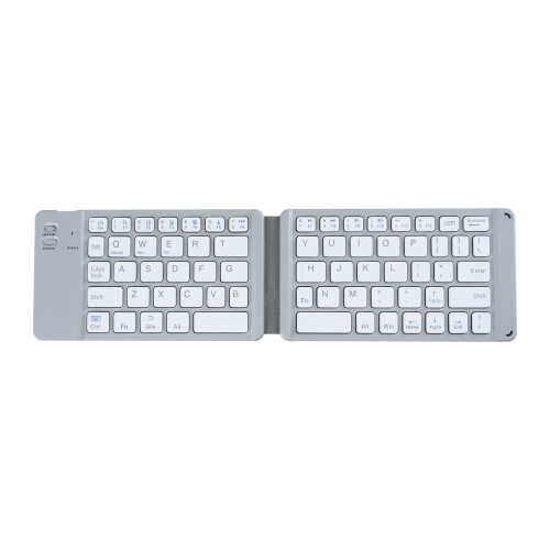 Foldable Bluetooth Keyboard Portable BT Wireless Keyboard For Android PC Tablet Crafted with Gray 4x2.4 Inch Home Tools 2