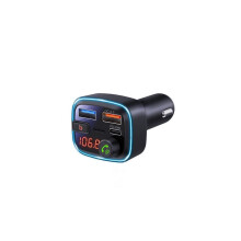 SiGN FM-Transmitter & Kfz-Ladegerät 48 W, 2x USB-A/1x USB-C 30 W PD