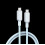 SiGN USB-C-zu-USB-C-Kabel 60 W, 1 m - Blau 1