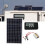 Solar Panel Kit 30W, 33.5x20.5cm, 220W MPPT QC3.0 4