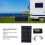 Solar Panel Kit 30W, 33.5x20.5cm, 220W MPPT QC3.0 5